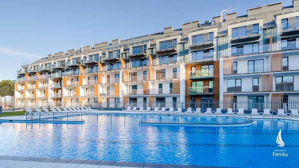 Apartamentyprzymorzu 010 Z Basenem Tarasem I Ogrodkiem Kołobrzeg Buitenkant foto