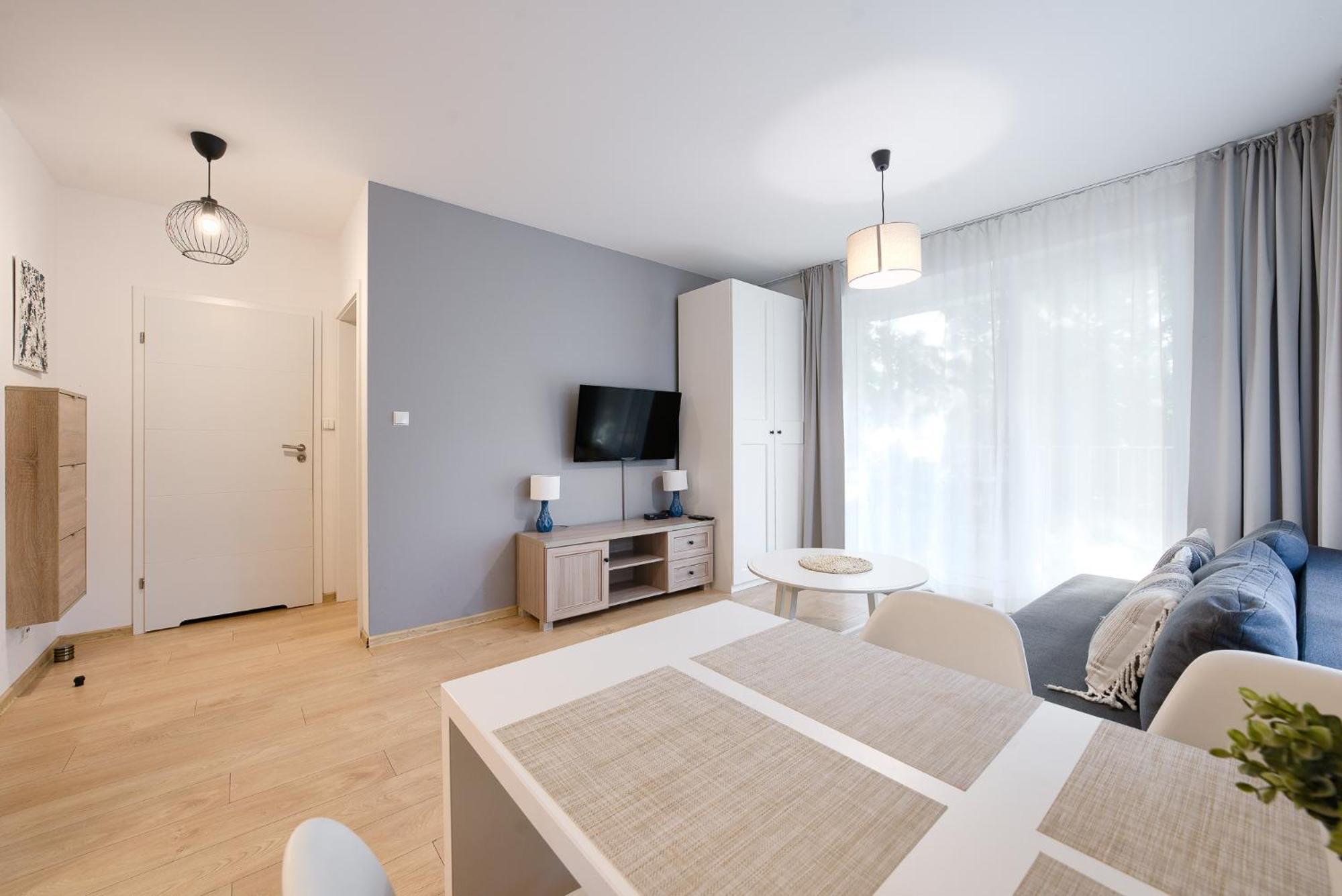 Apartamentyprzymorzu 010 Z Basenem Tarasem I Ogrodkiem Kołobrzeg Buitenkant foto