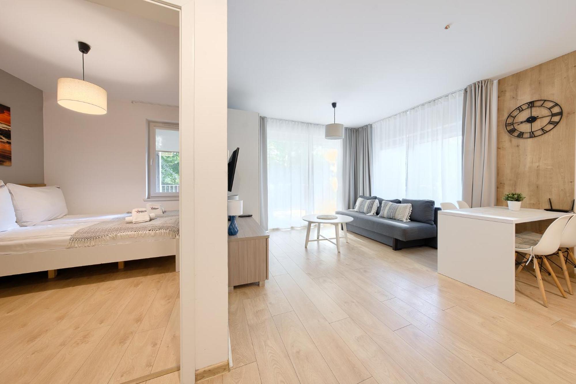 Apartamentyprzymorzu 010 Z Basenem Tarasem I Ogrodkiem Kołobrzeg Buitenkant foto