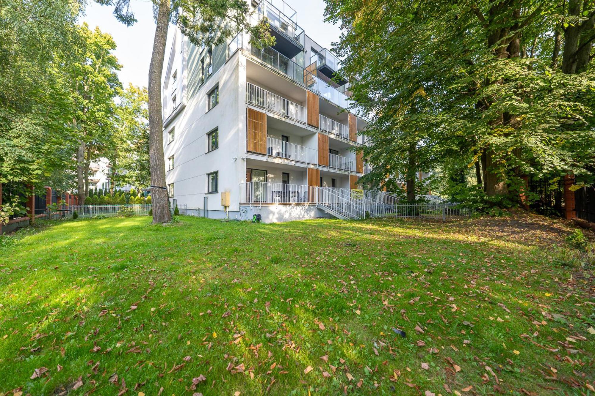 Apartamentyprzymorzu 010 Z Basenem Tarasem I Ogrodkiem Kołobrzeg Buitenkant foto