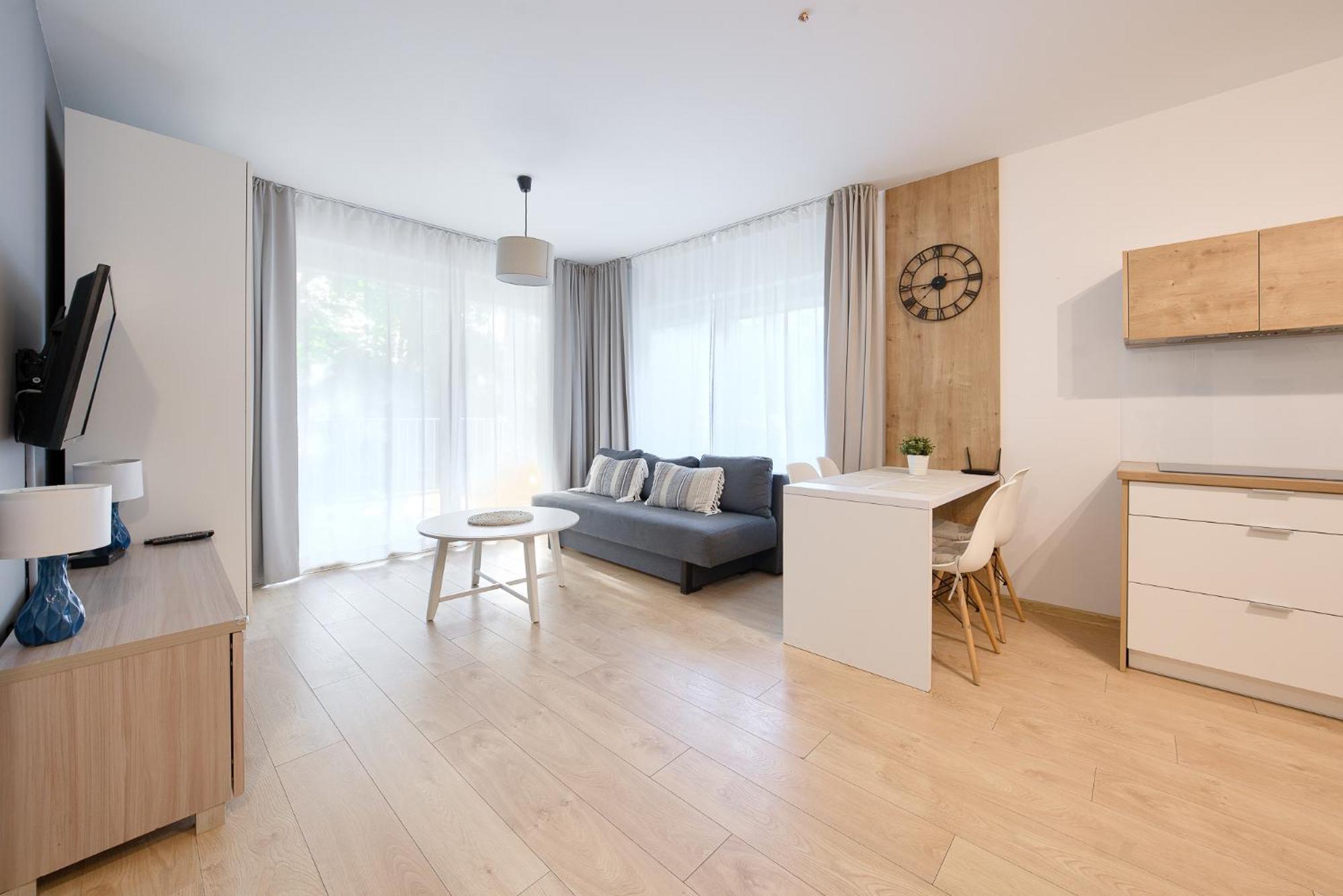 Apartamentyprzymorzu 010 Z Basenem Tarasem I Ogrodkiem Kołobrzeg Buitenkant foto
